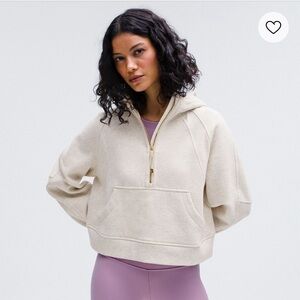 Scuba Oversized Half-Zip Hoodie